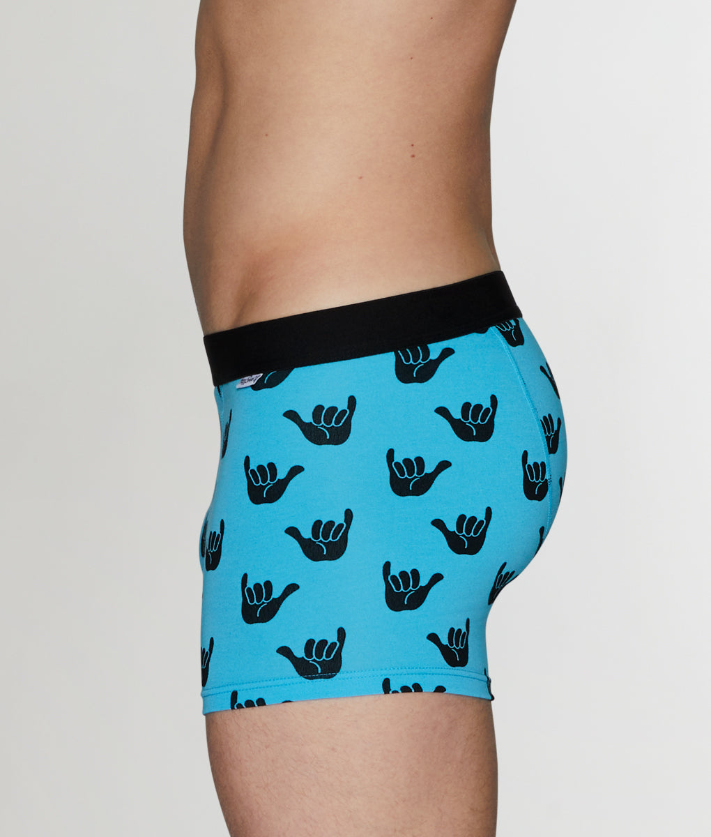 Happy Socks Hang Loose Trunk Happy Socks Hang Loose Trunk Blue-hang-loose