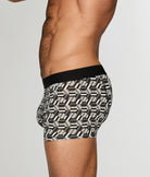 Happy Socks Hexagon Trunk Black-hexagon