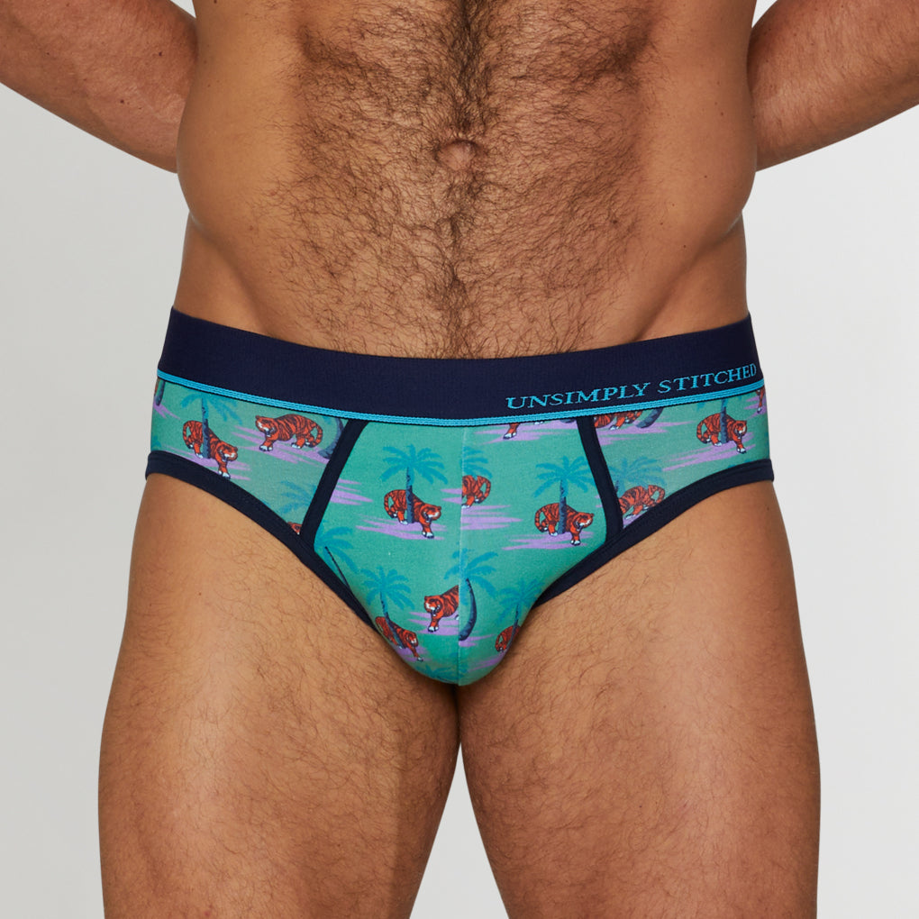 Unsimply Stitched Island Tiger Brief