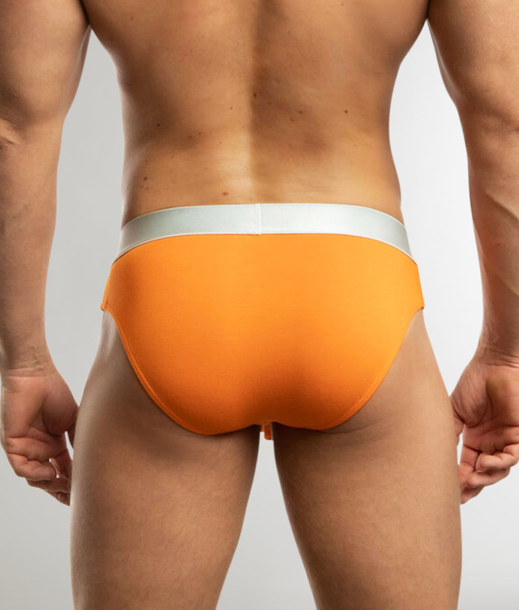 Jack Adams Natural Fit Modal Brief Carrot