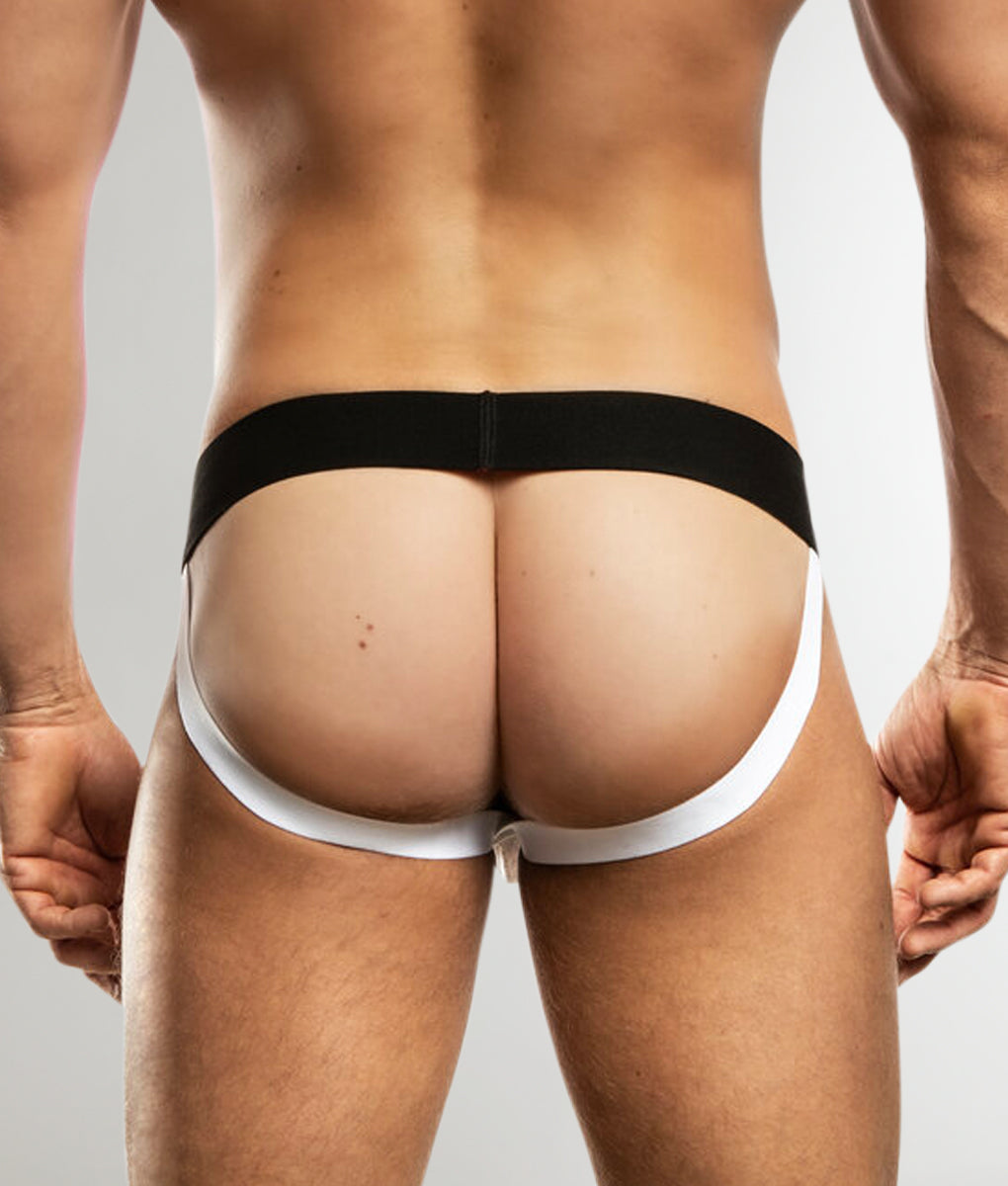 Jack Adams Boost Air Mesh Jockstrap White