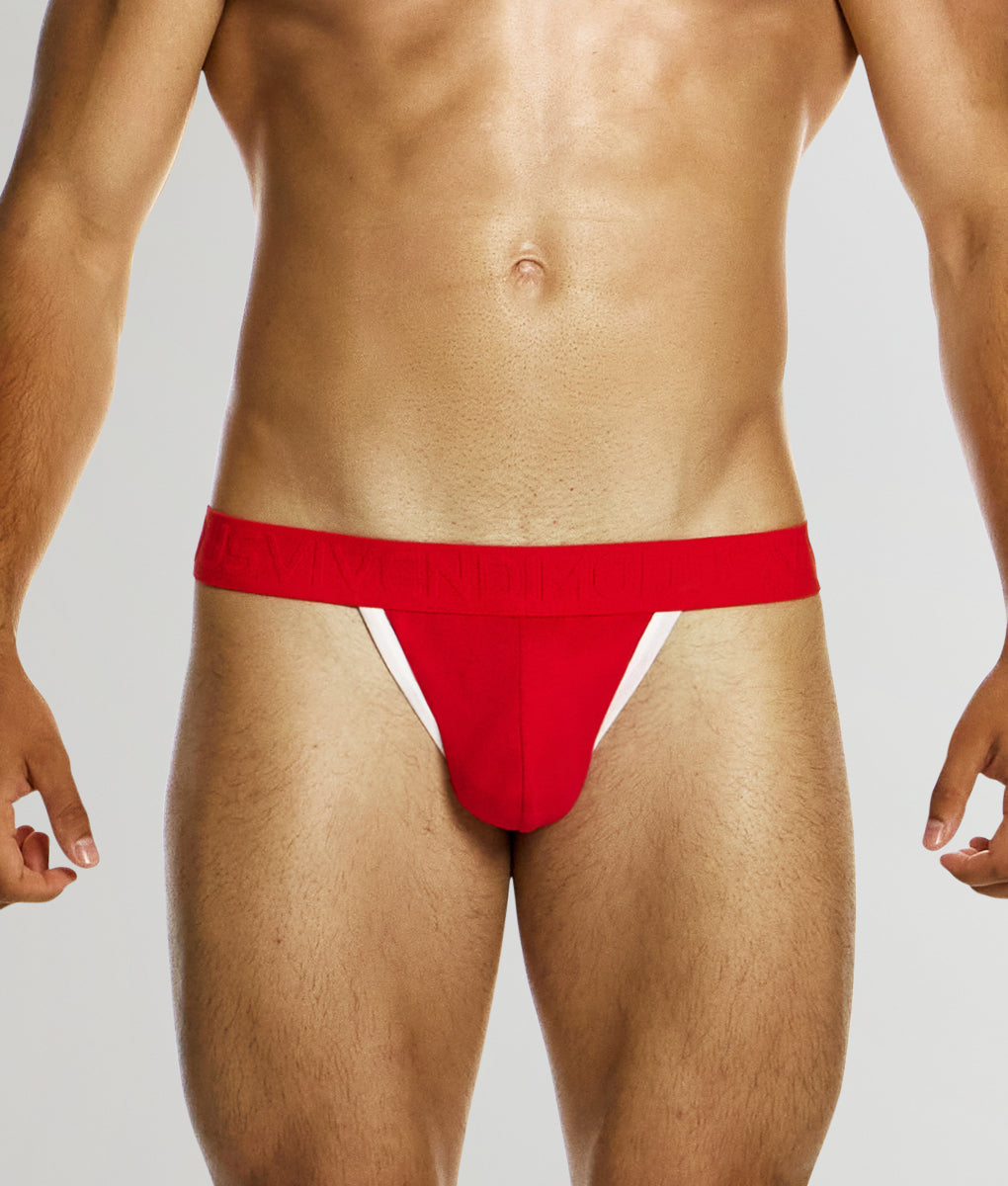 Modus Vivendi Upcycling Thong Red