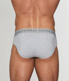 Muchachomalo Solid Brief Heather-fossil