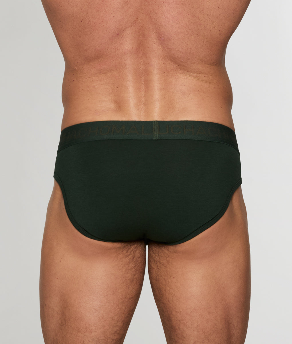 Muchachomalo Solid Brief Evergreen