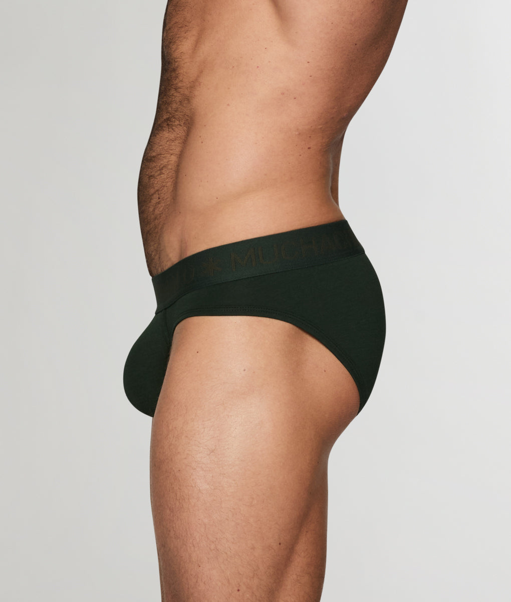 Muchachomalo Solid Brief Evergreen