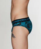 Muchachomalo Iniari Fox Brief Muchachomalo Iniari Fox Brief Print-b-teal-black