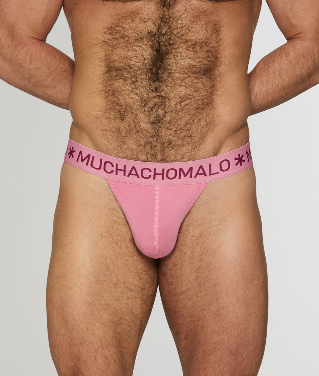 Muchachomalo Solid Jockstrap Rose