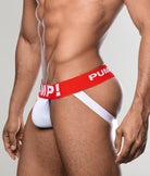 PUMP! Hockey Jockstrap White