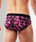 Parke & Ronen Printed Low-Rise Brief Parke & Ronen Printed Low-Rise Brief Camelia-black