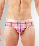 Parke & Ronen Printed Low-Rise Brief Parke & Ronen Printed Low-Rise Brief Cranberry-cape-code-plaid