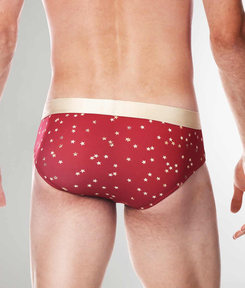 Parke & Ronen Printed Low-Rise Brief Parke & Ronen Printed Low-Rise Brief Red-galileo