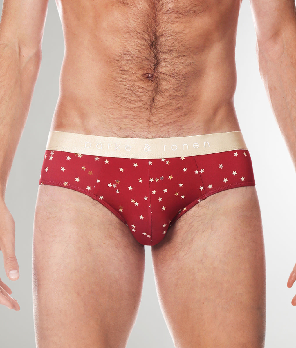 Parke & Ronen Printed Low-Rise Brief Parke & Ronen Printed Low-Rise Brief Red-galileo