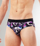 Parke & Ronen Printed Low-Rise Brief Parke & Ronen Printed Low-Rise Brief Jublee-purple