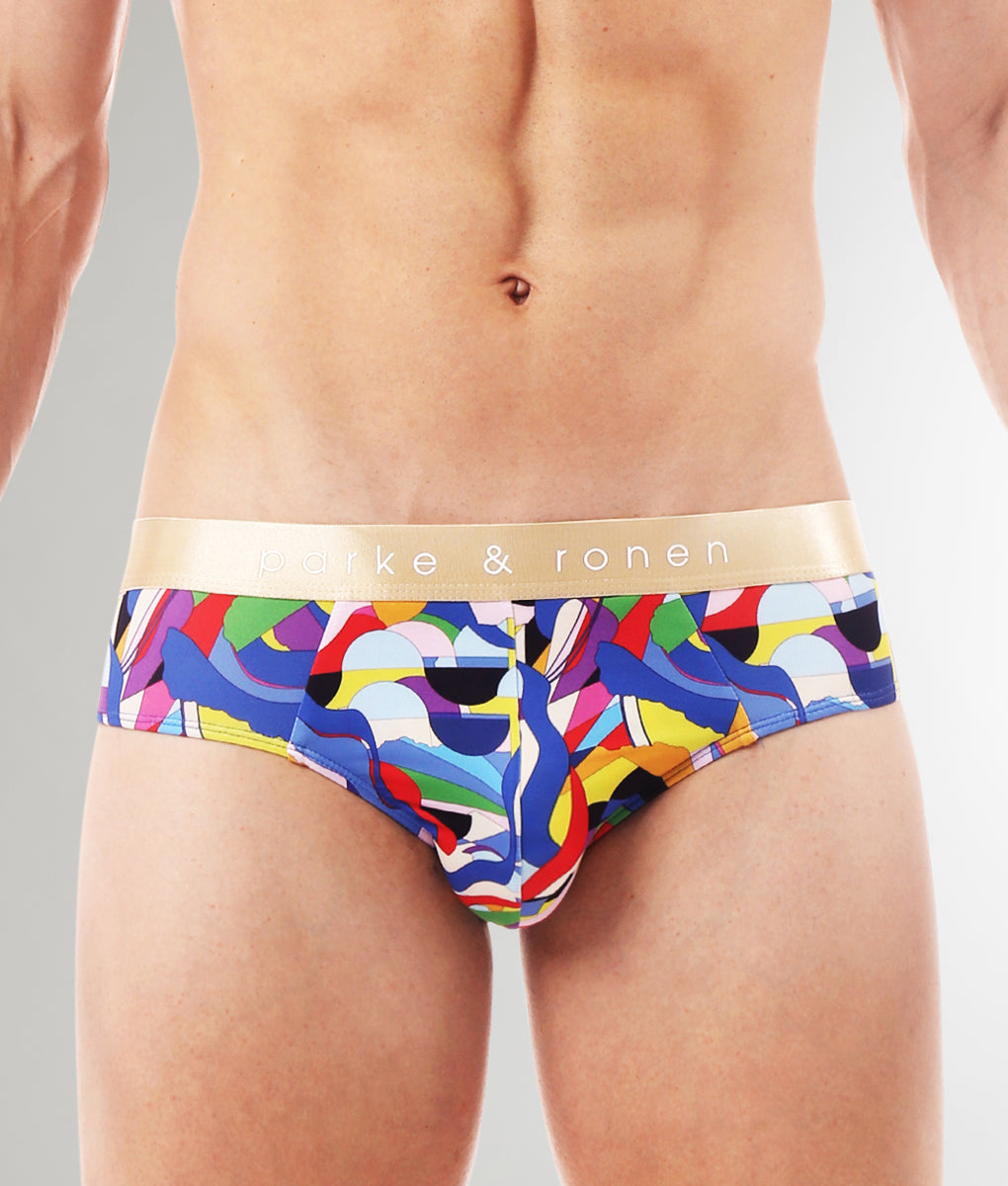 Parke & Ronen Printed Low-Rise Brief Parke & Ronen Printed Low-Rise Brief Jublee-royal