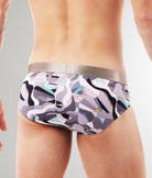 Parke & Ronen Printed Low-Rise Brief Parke & Ronen Printed Low-Rise Brief Jublee-silver