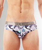 Parke & Ronen Printed Low-Rise Brief Parke & Ronen Printed Low-Rise Brief Jublee-silver