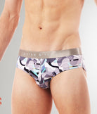 Parke & Ronen Printed Low-Rise Brief Parke & Ronen Printed Low-Rise Brief Jublee-silver