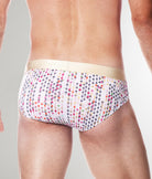 Parke & Ronen Printed Low-Rise Brief Parke & Ronen Printed Low-Rise Brief Show-white-gala