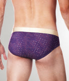 Parke & Ronen Printed Low-Rise Brief Parke & Ronen Printed Low-Rise Brief Violet-andromeda