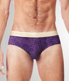 Parke & Ronen Printed Low-Rise Brief Parke & Ronen Printed Low-Rise Brief Violet-andromeda