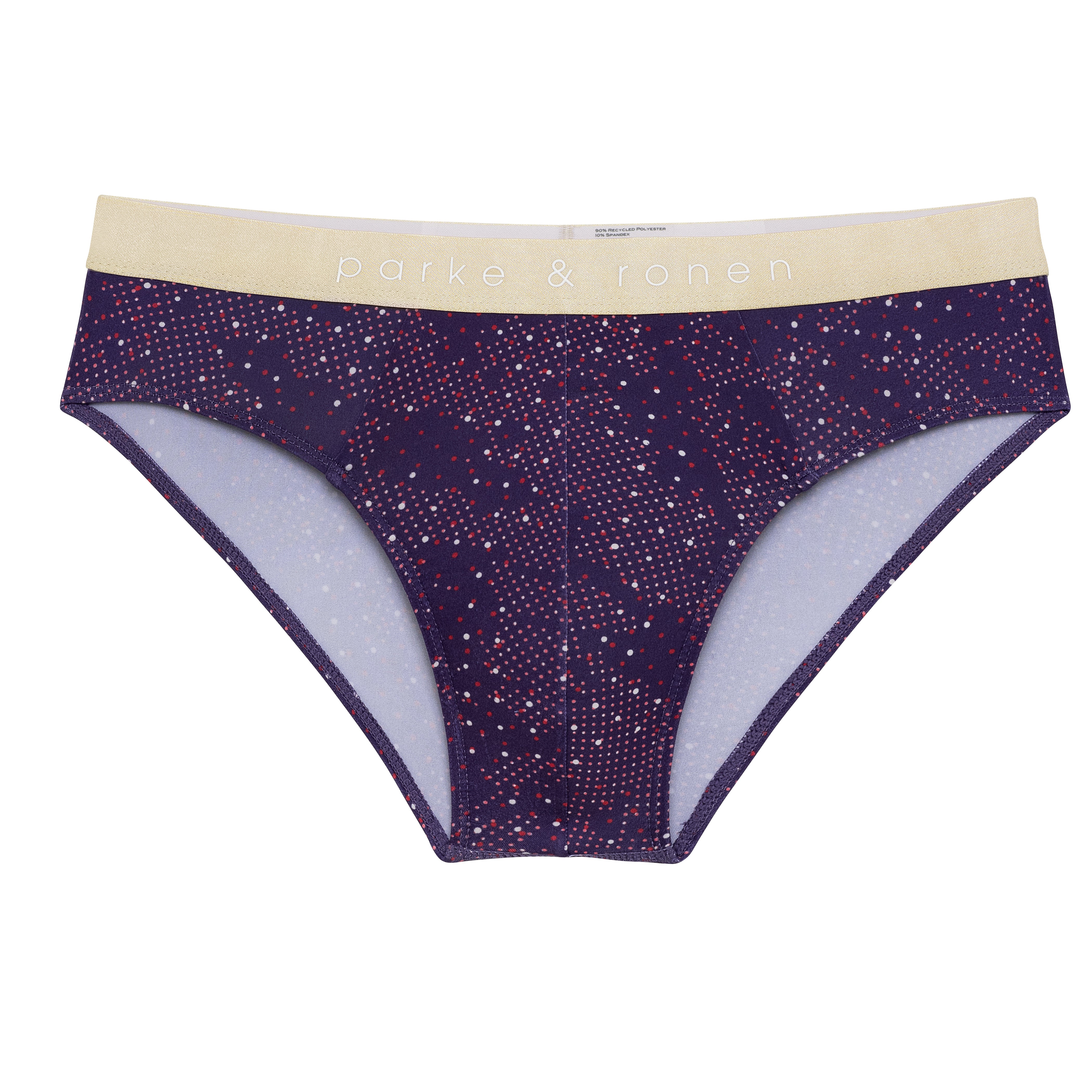 Parke & Ronen Printed Low-Rise Brief Parke & Ronen Printed Low-Rise Brief Violet-andromeda