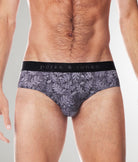 Parke & Ronen Printed Low-Rise Brief Parke & Ronen Printed Low-Rise Brief Zinc-cassini