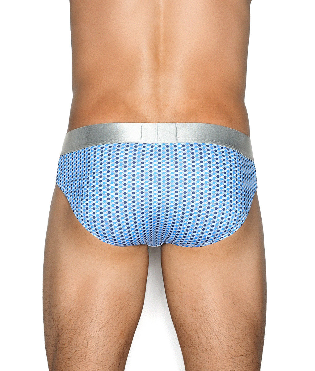 Parke & Ronen Printed Low-Rise Brief Parke & Ronen Printed Low-Rise Brief Clipper-navy-white