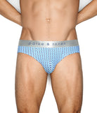 Parke & Ronen Printed Low-Rise Brief Parke & Ronen Printed Low-Rise Brief Clipper-navy-white