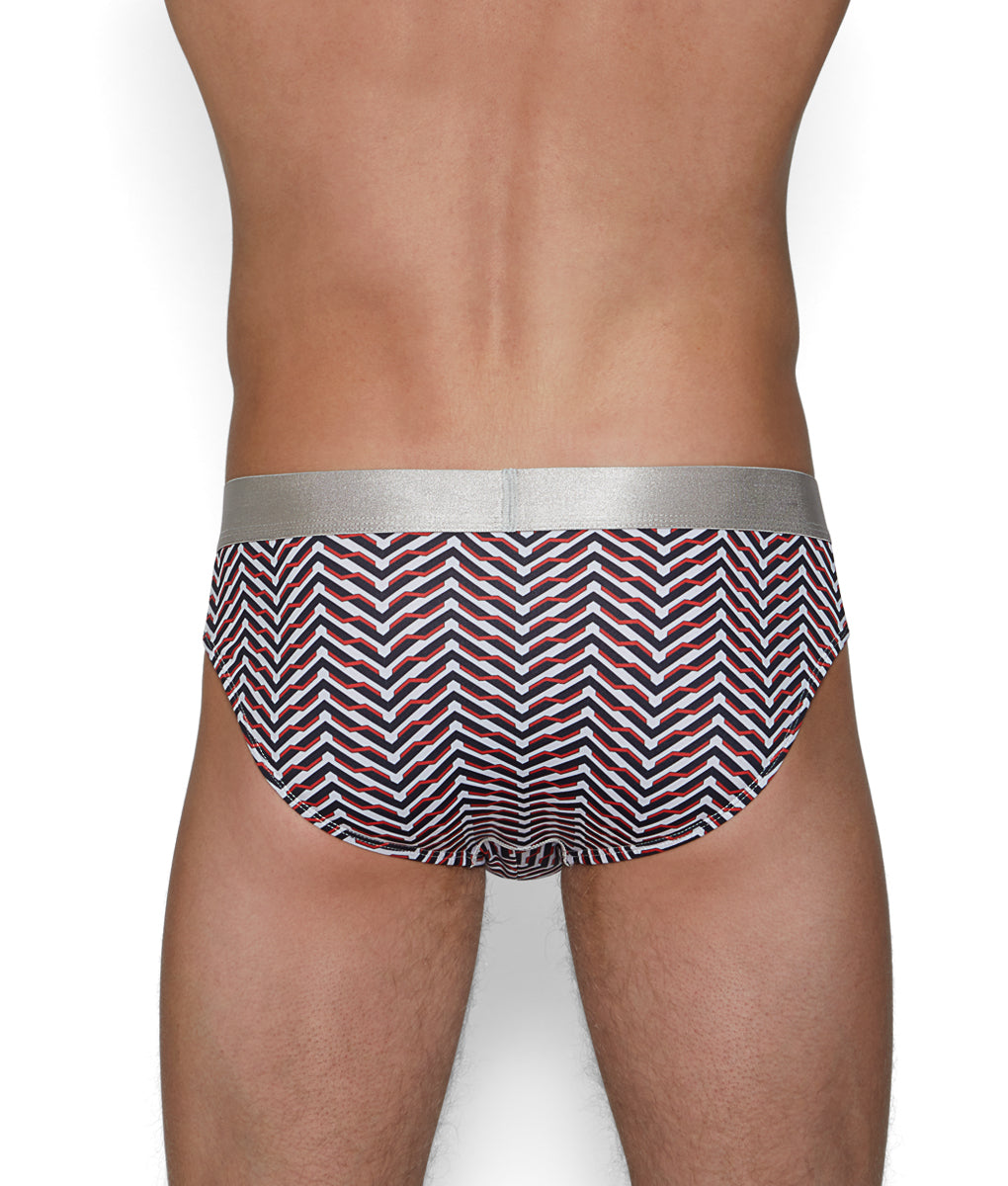 Parke & Ronen Printed Low-Rise Brief Parke & Ronen Printed Low-Rise Brief Panorama-red