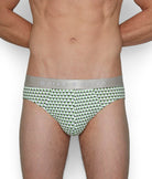 Parke & Ronen Printed Low-Rise Brief Parke & Ronen Printed Low-Rise Brief Triangle-green