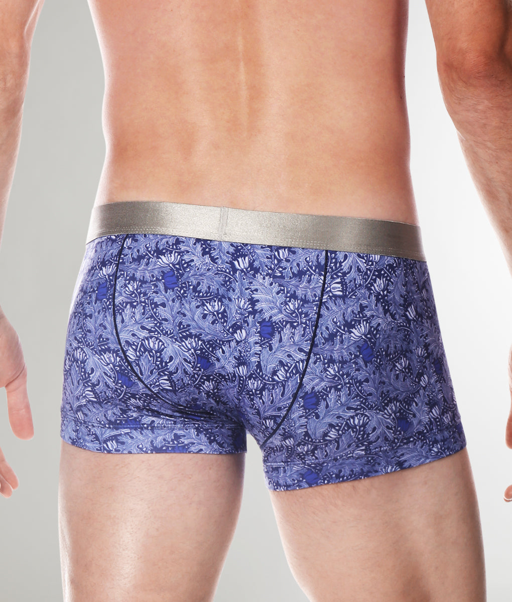 Parke & Ronen Printed Low-Rise Trunk Parke & Ronen Printed Low-Rise Trunk Cobalt-cassini