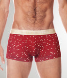 Parke & Ronen Printed Low-Rise Trunk Parke & Ronen Printed Low-Rise Trunk Red-galileo