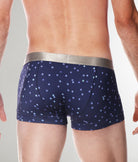 Parke & Ronen Printed Low-Rise Trunk Parke & Ronen Printed Low-Rise Trunk Navy-galileo