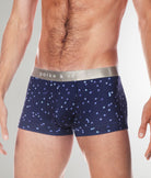 Parke & Ronen Printed Low-Rise Trunk Parke & Ronen Printed Low-Rise Trunk Navy-galileo