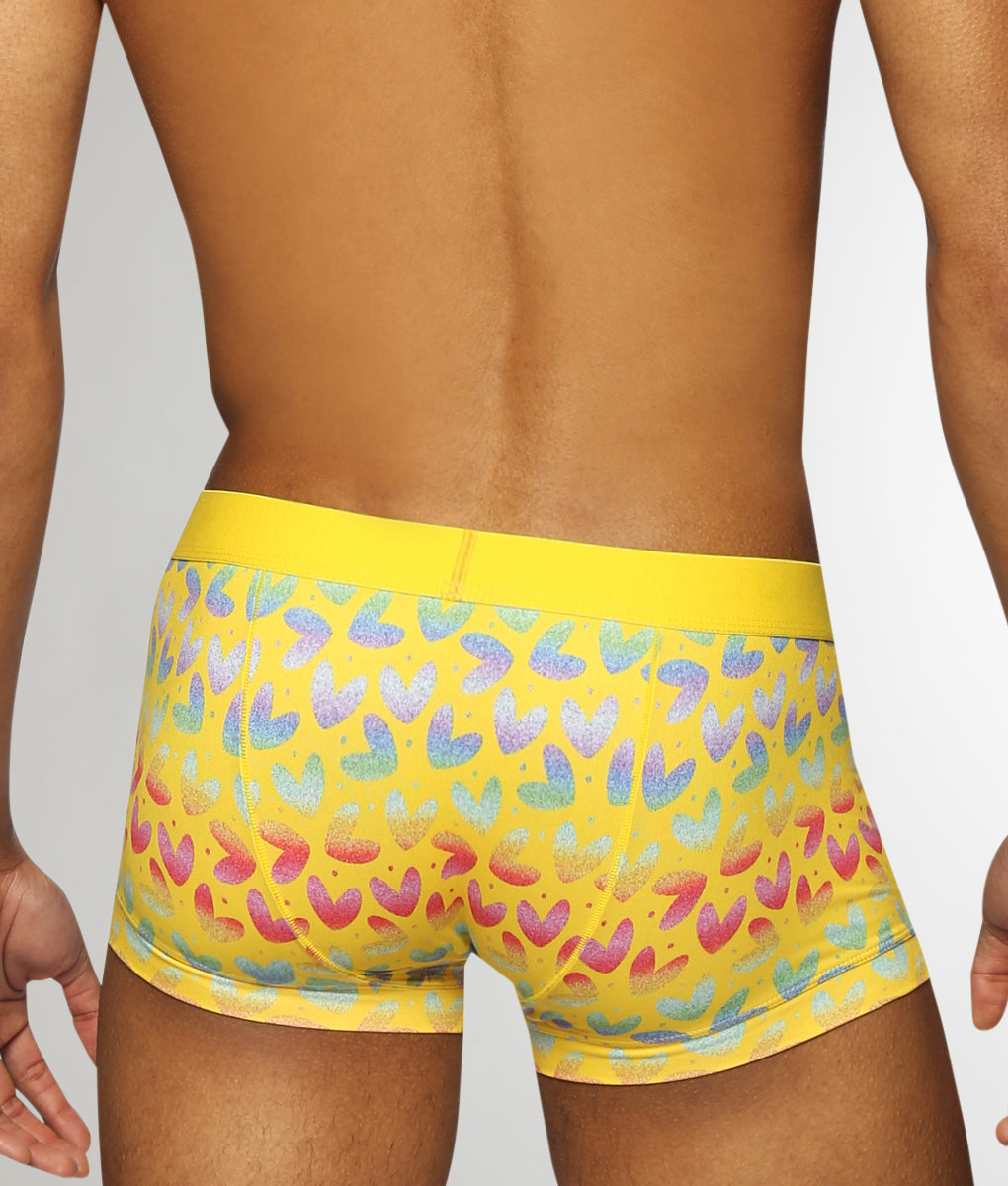 Parke & Ronen Pride Low-Rise Trunk Parke & Ronen Pride Low-Rise Trunk Heartbreaker-gold