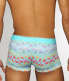 Parke & Ronen Pride Low-Rise Trunk Parke & Ronen Pride Low-Rise Trunk Heartbreaker-turquoise