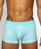 Parke & Ronen Printed Low-Rise Trunk Parke & Ronen Printed Low-Rise Trunk Meyer-lemon-blue