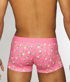 Parke & Ronen Printed Low-Rise Trunk Parke & Ronen Printed Low-Rise Trunk Meyer-lemon-pink