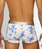 Parke & Ronen Printed Low-Rise Trunk Parke & Ronen Printed Low-Rise Trunk Posies-lapis