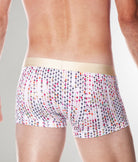 Parke & Ronen Printed Low-Rise Trunk Parke & Ronen Printed Low-Rise Trunk Show-white-gala