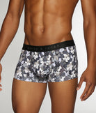 Parke & Ronen Printed Low-Rise Trunk Woodland-black