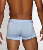 Parke & Ronen Solid Low-Rise Trunk Cornflower-blue