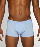 Parke & Ronen Solid Low-Rise Trunk Cornflower-blue