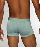 Parke & Ronen Solid Low-Rise Trunk Matcha