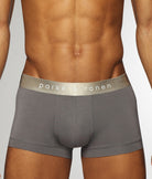 Parke & Ronen Solid Low-Rise Trunk Parke & Ronen Solid Low-Rise Trunk Grey