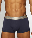 Parke & Ronen Solid Low-Rise Trunk Parke & Ronen Solid Low-Rise Trunk Navy