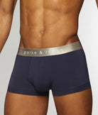 Parke & Ronen Solid Low-Rise Trunk Parke & Ronen Solid Low-Rise Trunk Navy