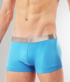 Parke & Ronen Solid Low-Rise Trunk Parke & Ronen Solid Low-Rise Trunk Turnisian-blue