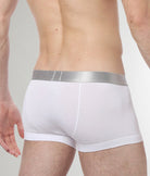 Parke & Ronen Solid Low-Rise Trunk Parke & Ronen Solid Low-Rise Trunk White