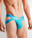 Rounderbum Transparent Pride Dual Tech Jockstrap Blue